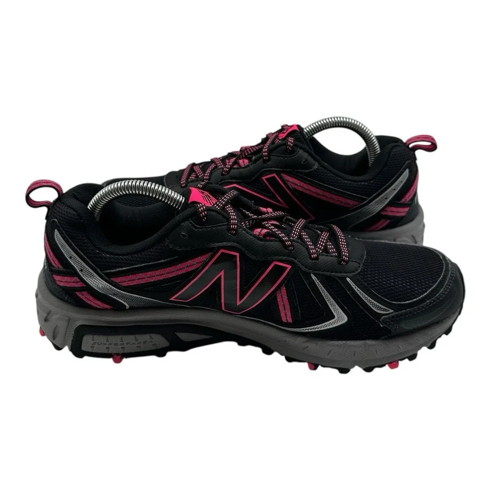 New Balance 410 V5 Shoes Women's Size 11 B Black Pink Hiking Sneakers WT410LB5‎